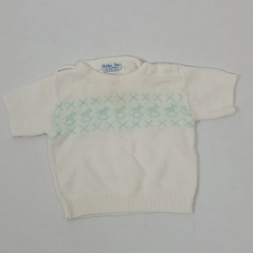 Vintage Golden Gate of California baby set costume size 0-3 months